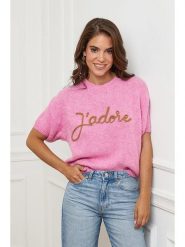 L'armoire de Suzette Sweter w kolorze jasnoróżowym rozmiar: 38/40. Różowe swetry klasyczne damskie L'armoire de Suzette, l, z wełny, bez kołnierzyka. Za 187.07 zł.