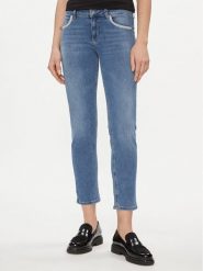 Liu Jo Jeansy UA4001 D4448 Niebieski Skinny Fit. Niebieskie rurki damskie Liu Jo, bez wzorów, z bawełny. Za 429.99 zł.