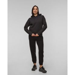 Bluza damska Dolomite LOGO czarna. Czarne bluzy damskie Dolomite, bez wzorów, bez kaptura. Za 499.99 zł.