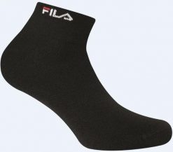 Fila Skarpety Bamboo 3-pak Unisex Czarny 43-46. Czarne skarpetki damskie 661, bez wzorów, z elastanu. Za 122.99 zł.