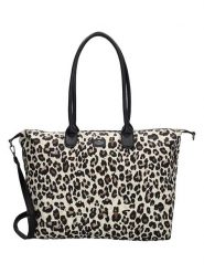 Charm Torebka w kolorze kremowo-czarnym - 30 x 20 x 11 cm rozmiar: onesize. Brązowe torby na laptopa Charm, bez wzorów, z materiału. Za 154.07 zł.