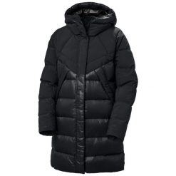 Parka dla kobiet Helly Hansen Bliss. Czarne parki damskie Helly Hansen, na zimę, bez kaptura. W wyprzedaży za 1,592.00 zł.