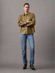 Calvin Klein Dżinsy - Regular fit - w kolorze niebieskim rozmiar: W27/L32. Niebieskie jeansy damskie Calvin Klein, z podwyższonym stanem. Za 314.95 zł.