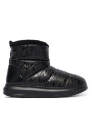KARL LAGERFELD Śniegowce Kapri Kosi KL44558W Czarny. Czarne śniegowce damskie KARL LAGERFELD, ze skóry. Za 1,009.00 zł.