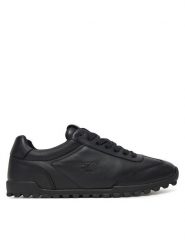 Calvin Klein Jeans Sneakersy Low Profile Runner YW0YW01751 Czarny. Czarne obuwie sportowe damskie Calvin Klein Jeans, z jeansu, bez zapięcia. Za 269.99 zł.