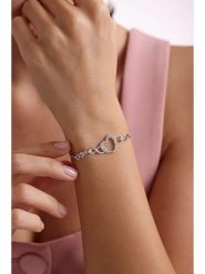 Lodie Silver Srebrna bransoletka z cyrkoniami rozmiar: onesize. Szare bransoletki damskie Lodie Silver, srebrne. Za 158.47 zł.