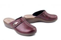 INBLU LY-80 016 bordowy, kapcie damskie. Czerwone kapcie damskie Inblu. Za 80.99 zł.