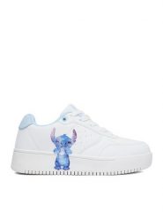 Disney Classics Sneakersy CEO-CP66-AW26-205DCLS Biały. Białe buty sportowe dziewczęce Disney Classics, ze skóry, bez zapięcia. Za 119.99 zł.