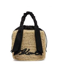 KARL LAGERFELD Torebka B2W46073 Beżowy. Brązowe torebki klasyczne damskie KARL LAGERFELD, z materiału, bez dodatków. Za 779.99 zł.