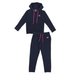 Bluza z bawełna z kaptur na co dzień na siłownię. Niebieskie bluzy damskie LEONE 1947 APPAREL, xs, bez wzorów, z bawełny, bez kaptura. W wyprzedaży za 162.09 zł.