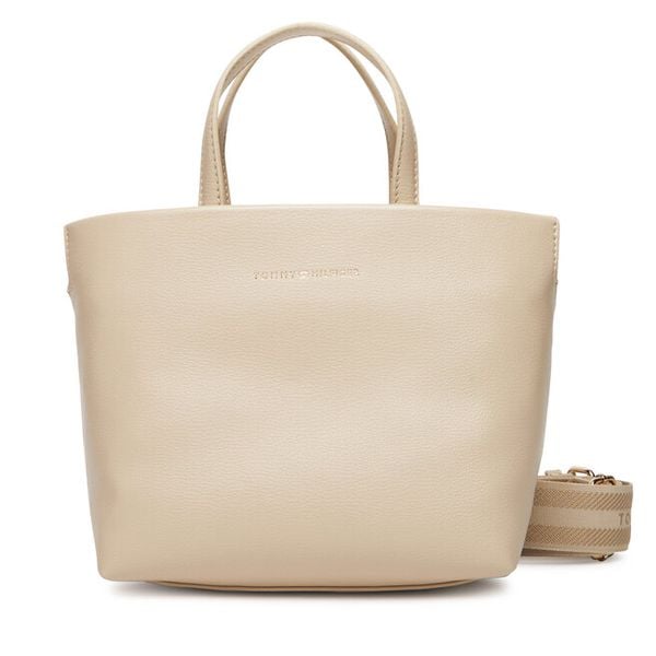 Torebka Tommy Hilfiger. Brązowe torebki klasyczne damskie Tommy Hilfiger, bez dodatków. Za 329.99 zł.