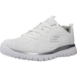 Buty sportowe Sneakersy damskie, Graceful - Get Connected. Białe obuwie sportowe casual damskie Skechers. Za 199.99 zł.