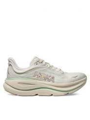 Hoka Buty do biegania Bondi 9 1162012 Beżowy. Brązowe obuwie sportowe damskie HOKA, z materiału, bez zapięcia, do biegania. Za 799.99 zł.