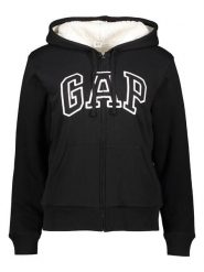GAP Bluza w kolorze czarnym rozmiar: L. Czarne bluzy damskie GAP, l, bez wzorów, bez kaptura. Za 179.95 zł.