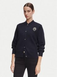 Morgan Kardigan 252-MTEDDY Granatowy Regular Fit. Niebieskie kardigany damskie Morgan, xs, bez wzorów, z syntetyku. Za 319.99 zł.