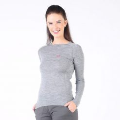 Koszulka termoaktywna damska Woolona Alize 100% Merino. Zielone koszulki damskie WOOLONA, m, bez wzorów, z wełny, bez kołnierzyka, bez ramiączek. W wyprzedaży za 292.50 zł.