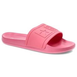 Różowe Klapki Big Star Wodoodporne Buty Damskie. Czerwone klapki damskie Big Star, bez wzorów, bez obcasa, bez zapięcia. Za 79.00 zł.
