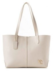 Vince Camuto Shopper bag "Savona" w kolorze kremowym - 38 x 27,5 x 14 cm rozmiar: onesize. Brązowe shopper bag Vince Camuto, bez wzorów, z materiału, na ramię, bez dodatków. Za 135.17 zł.