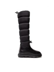 Tory Burch Kozaki Sleeping Bag Tall Boot 142046 Czarny. Czarne kozaki damskie Tory Burch, z materiału, bez obcasa, na płaskiej podeszwie, bez zapięcia. Za 3,349.00 zł.