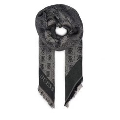 Chusta Guess. Czarne chusty damskie Guess, z aplikacjami. Za 239.99 zł.