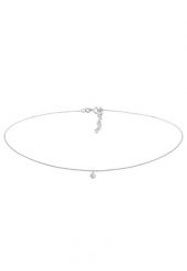 Elli Damski Choker Solitaire Trend z labradorytem (kamień szlachetny) w srebrze próby 925 Sterling Silver Naszyjniki 1 ct. Szare naszyjniki damskie Elli, z labradorytem, srebrne. Za 249.89 zł.