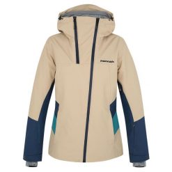 Kurtka narciarska damska Hannah Naomi 10000 mm. Brązowe kurtki damskie Hannah, na zimę, xl, bez wzorów, bez kaptura. W wyprzedaży za 529.90 zł.