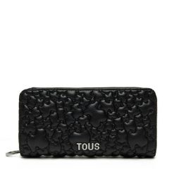 Portfel TOUS. Czarne portfele damskie tous, bez wzorów. Za 549.99 zł.