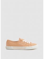 Pepe Jeans FOOTWEAR Sneakersy w kolorze pomarańczowym rozmiar: 36. Pomarańczowe obuwie sportowe damskie Pepe Jeans FOOTWEAR, z jeansu, bez zapięcia. Za 118.56 zł.