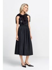 Rich&Royal Spódnica w kolorze czarnym rozmiar: 40. Czarne spódnice damskie Rich&Royal, bez wzorów, midi. Za 201.08 zł.