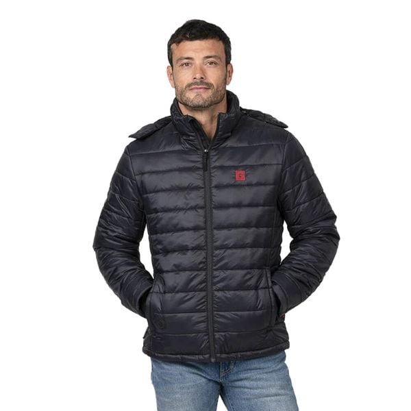 Ogrzewana kurtka EVO. Czarne kurtki damskie G-HEAT, xl, bez wzorów, z puchu, z kapturem. Za 663.60 zł.