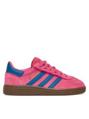 Adidas Sneakersy Handball Spezial Cf El C KI4024 Różowy. Czerwone buty sportowe dziewczęce Adidas, bez wzorów, ze skóry, bez zapięcia. Za 279.99 zł.