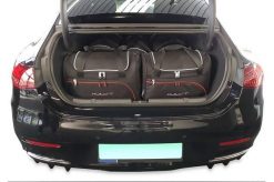 Torby Do Bagażnika Mercedes-Benz Eqe Ev 2022+ 5Szt Kjust. Czarne torby podróżne KJUST, bez wzorów, z kauczuku. Za 1,424.00 zł.