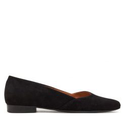 Baleriny R.Polański. Czarne balerinki damskie R.Polański, bez wzorów. Za 289.99 zł.