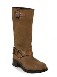 Steve Madden Skórzane kozaki "Beau" w kolorze beżowym rozmiar: 41. Brązowe kozaki damskie Steve Madden, na zimę, bez obcasa, bez zapięcia. Za 382.13 zł.