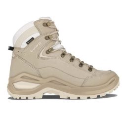 Buty trekkingowe damskie Lowa Renegade Evo Mid Gtx. Brązowe obuwie trekkingowe damskie Lowa, z materiału, za kostkę, bez zapięcia. Za 1,144.00 zł.