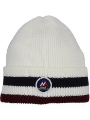 Peak Mountain Czapka "Mably" w kolorze kremowo-czarnym rozmiar: onesize. Brązowe czapki damskie Peak Mountain, bez wzorów, prążkowane. Za 60.99 zł.