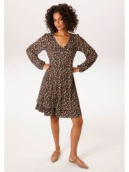 Aniston Sukienka w kolorze khaki rozmiar: 40. Brązowe sukienki damskie Aniston, bez wzorów, bez ramiączek. Za 217.99 zł.