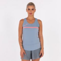 Koszulka damska Joma AQUIANA TANK TOP blue-pink XS. Czerwone koszulki damskie Joma, m, bez wzorów, bez kołnierzyka, bez ramiączek. Za 68.00 zł.