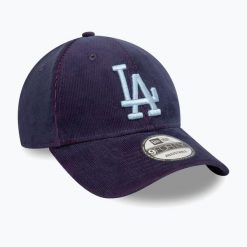Czapka z daszkiem New Era Two Tone Cord 9Forty Los Angeles Dodgers. Niebieskie czapki z daszkiem damskie New Era, bez wzorów. Za 129.99 zł.