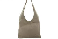 Worek skórzany BARBERINI'S j. beżowy 994-10. Brązowe shopper bag Barberinis, ze skóry, duże, bez dodatków. Za 259.99 zł.