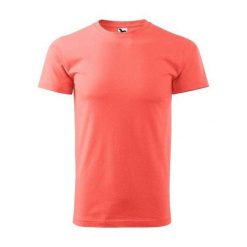 Koszulka Unisex Dla Dorosłych New Heavyweight T-shirt. Brązowe bluzki damskie ALDER, bez wzorów, bez kołnierzyka. Za 66.99 zł.