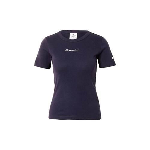Koszulka sportowa damska Champion 115430BS501. Czarne koszulki sportowe damskie Champion, m, bez wzorów, z bawełny, bez ramiączek. Za 59.00 zł.