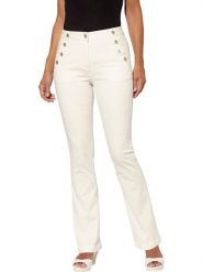 WITT WEIDEN Dżinsy - Regular fit - w kolorze kremowym rozmiar: 40. Białe jeansy damskie WITT WEIDEN, z podwyższonym stanem. Za 39.99 zł.