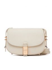 PINKO Torebka Saddle Mini PE PLTT 103831 A270 Biały. Białe listonoszki damskie Pinko, bez wzorów, ze skóry, bez dodatków. Za 989.99 zł.