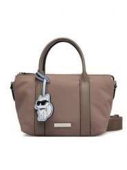 KARL LAGERFELD Torebka B4W30343 Szary. Szare torebki klasyczne damskie KARL LAGERFELD, z materiału, bez dodatków. Za 779.99 zł.