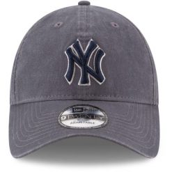 Czapka z daszkiem New Era MLB Core Classic 2 0 9TWENTY New York Yankees. Szare czapki z daszkiem damskie New Era, bez wzorów. Za 177.00 zł.