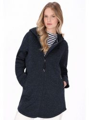Schmuddelwedda Płaszcz polarowy w kolorze granatowym rozmiar: M. Niebieskie płaszcze damskie Schmuddelwedda, m, bez wzorów, z polaru, bez kaptura. Za 217.99 zł.