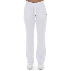 Bluza z bawełna z kieszenie na co dzień na siłownię. Białe bluzy damskie LEONE 1947 APPAREL, bez wzorów, z bawełny. W wyprzedaży za 101.80 zł.