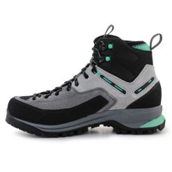 Buty górskie damskie Garmont VETTA TECH GTX. Szare obuwie trekkingowe damskie Mizuno, z materiału, bez zapięcia. Za 589.99 zł.