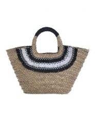 BLE Shopper bag w kolorze beżowym - 58 x 30 x 19 cm rozmiar: onesize. Brązowe shopper bag BLE, bez wzorów, z materiału, bez dodatków. Za 125.27 zł.